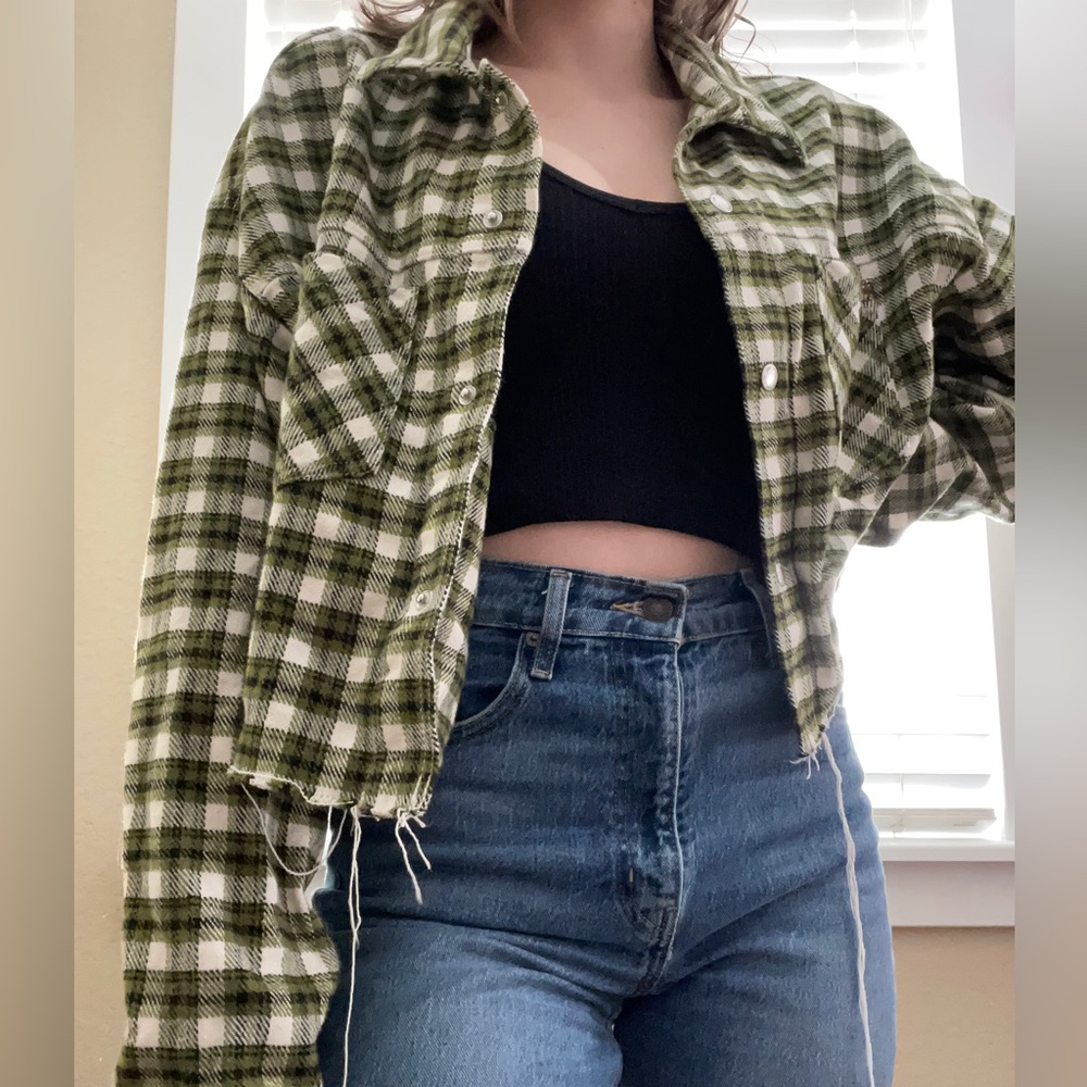Urban Outfitters-BDG cropped shirt jacket